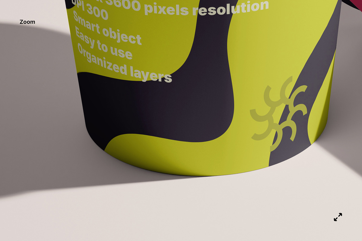 Paper cup (4oz - 120ml), a Cups & Container Mockup by Opaq Studio (Photo 4 of 7)