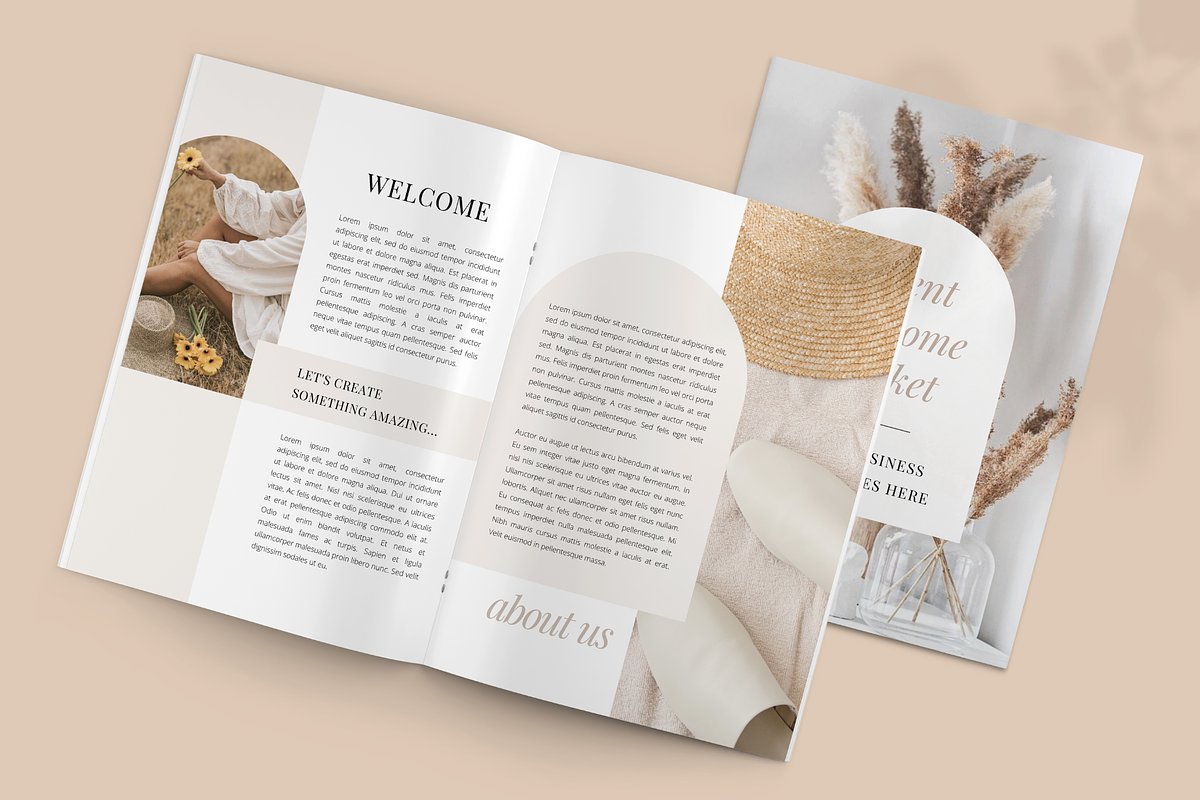 Client Welcome Packet Template, a Magazine Template by ShopRShop