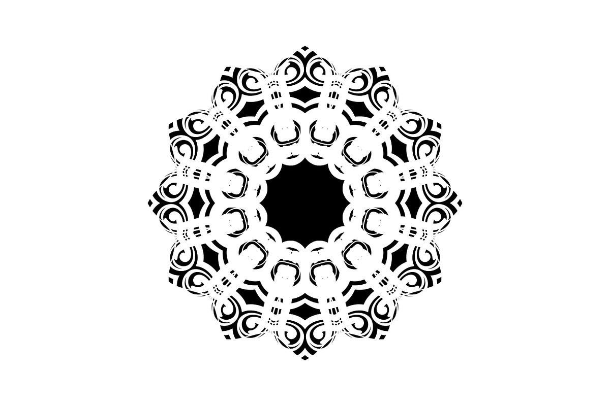 Elegant Mandala Line Art Collection, a Decorative Illustration by NJ Himel (Photo 79 of 101)