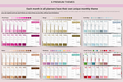 Jewel Tones Digital Planner 2025, a Templates & Theme by Plamarplanners (Thumbnail 8 of 11)