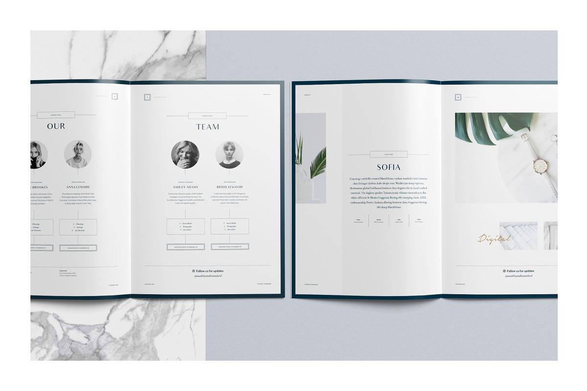 Filmore Fashion Proposal, a Brochure Template by Studio Standard (Photo 6 of 11)