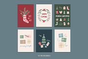 Jolly Christmas Illustrations Set, a Seasonal Illustration by Ola_Mazur (Thumbnail 4 of 8)