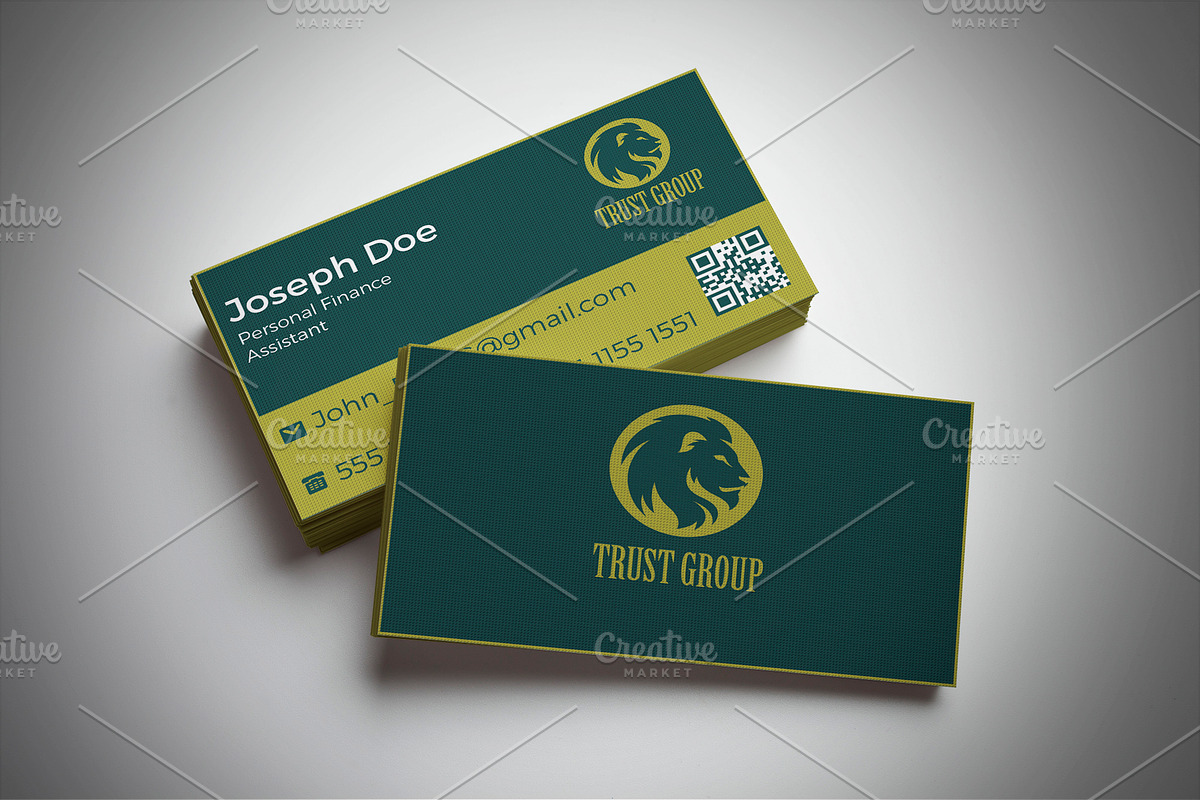 Classy Corporate Business Card, a Business Card Template by Konakchiev (Photo 1 of 3)