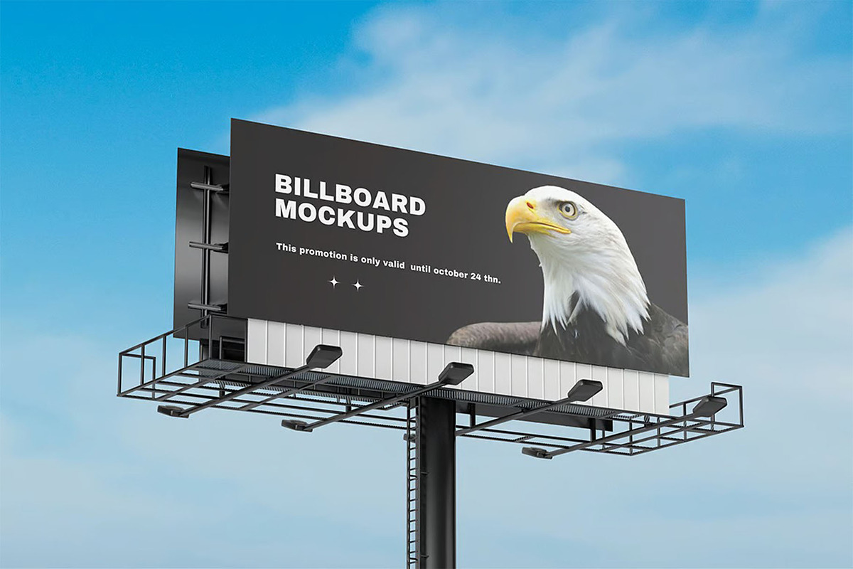 Billboard Mockup, an Advertising Mockup by zpackcreative (Photo 3 of 5)
