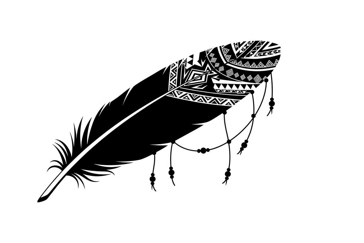 Boho Tribal Feather Bundle, an Illustration by Designs_River (Photo 12 of 31)