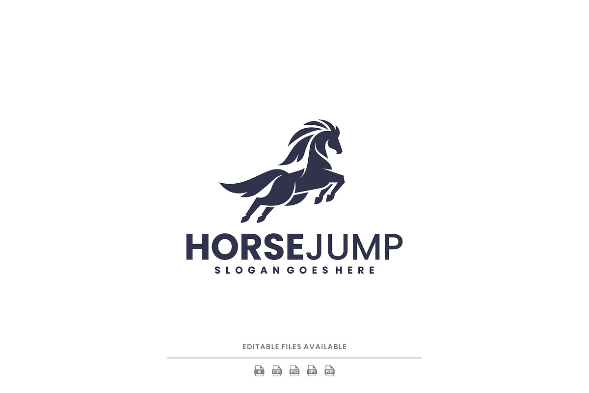 Silhouette Horse Logo Design, a Branding & Logo Template by Artnivora.Std (Photo 1 of 4)
