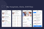 Healthcare Doctor App, an UI Kit Template by UX Design Master (Thumbnail 10 of 10)