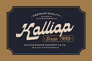 Medusa Allos - Script Vintage Font, a Handwritten Font by Imoodev (Thumbnail 2 of 5)