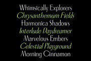 Solistice Nova, a Sans Serif Font by Adam Fathony (Thumbnail 2 of 16)