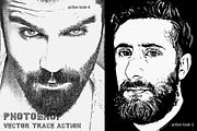 Photoshop Vector Trace Action, an Action Add-On by MRI STUDIO (Thumbnail 3 of 8)