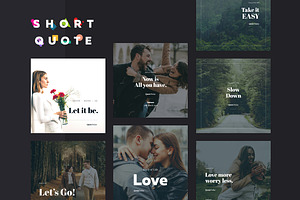 Instagram Short Quote Banner