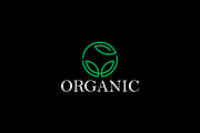 Organic Nature Logo Green Leaf, a Branding & Logo Template by Signatoro (Thumbnail 2 of 3)