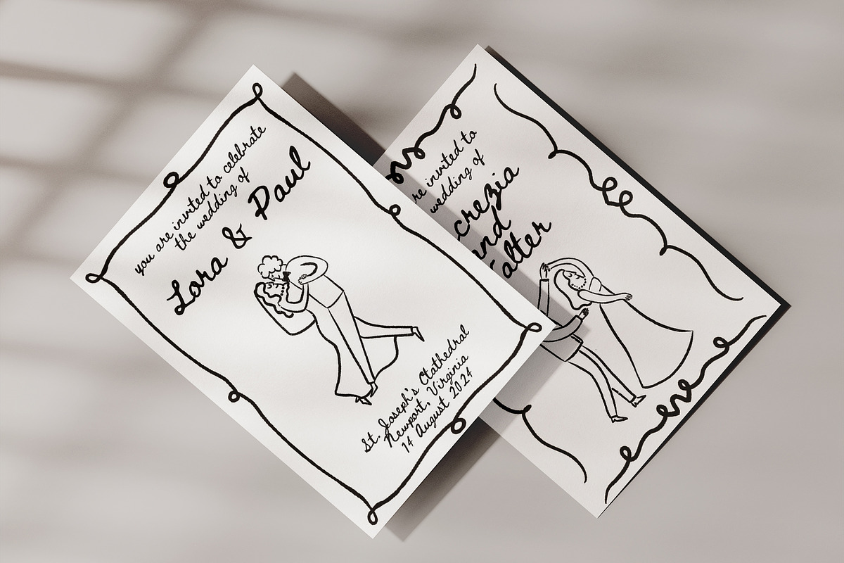 Whimsical Wedding Clipart, an Object Illustration by Teresa Art Store (Photo 3 of 11)