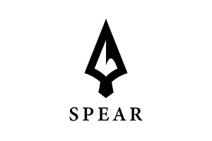 Spear logo vector icon template, a Graphic by T.Vooka