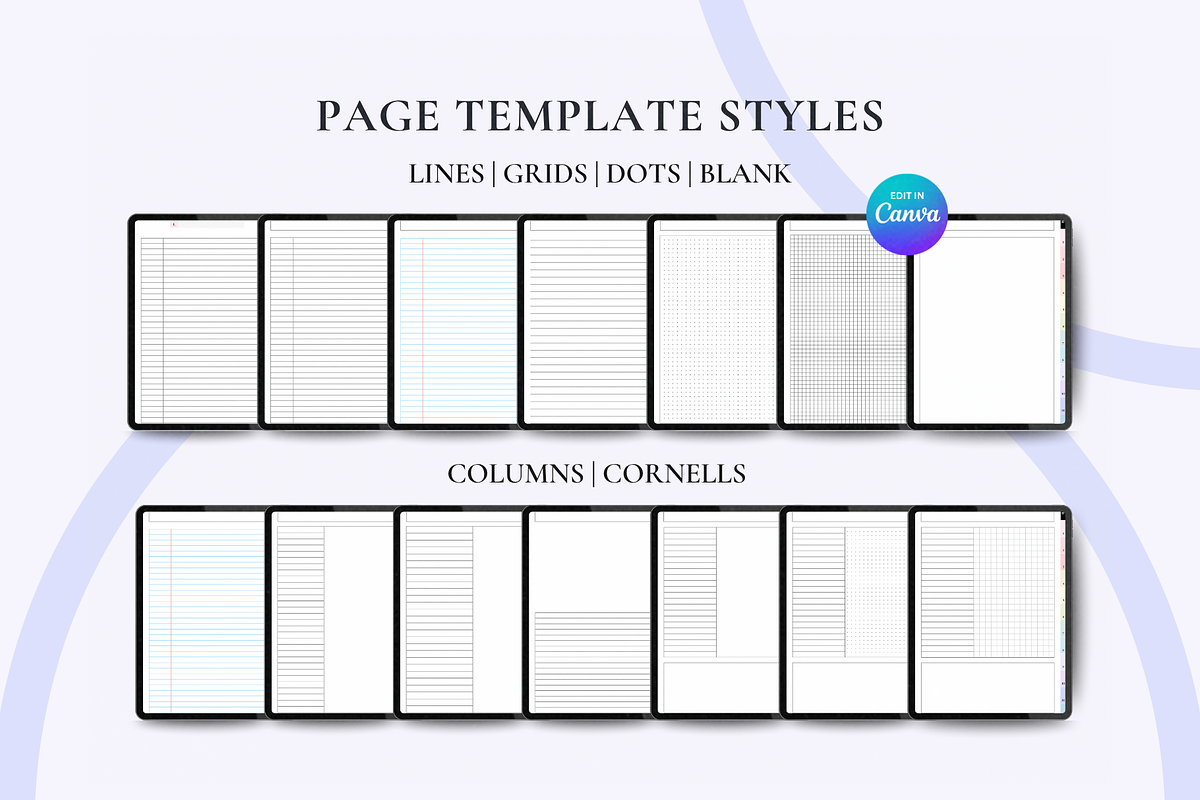 Digital Notebook Planner for Notes preview 3