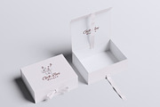 Gift Box Mockup, a Packaging Mockup by Twins_studio926 (Thumbnail 3 of 5)