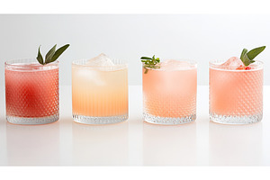 Variety of refreshing beverages in, a Food & Drink Photo by Lermont51