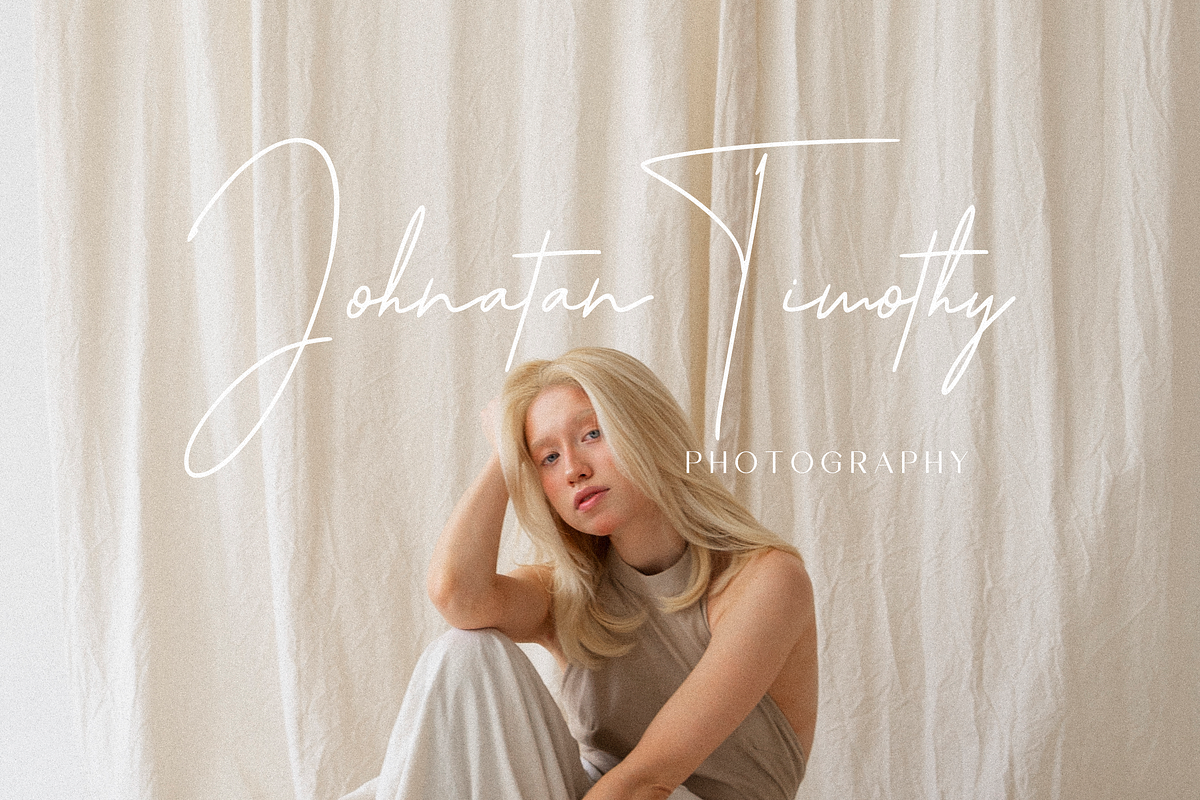 Chovilane Signature Austine Duo Font, a Sans Serif Font by Essentials Studio (Photo 5 of 10)