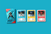 Trading Cards Mockup v.4 - 12 views, a Merchandise Mockup by Illusiongraphic (Thumbnail 8 of 25)