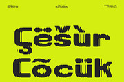 Baedar Refracted, a Sans Serif Font by Craft Supply Co. (Thumbnail 7 of 8)