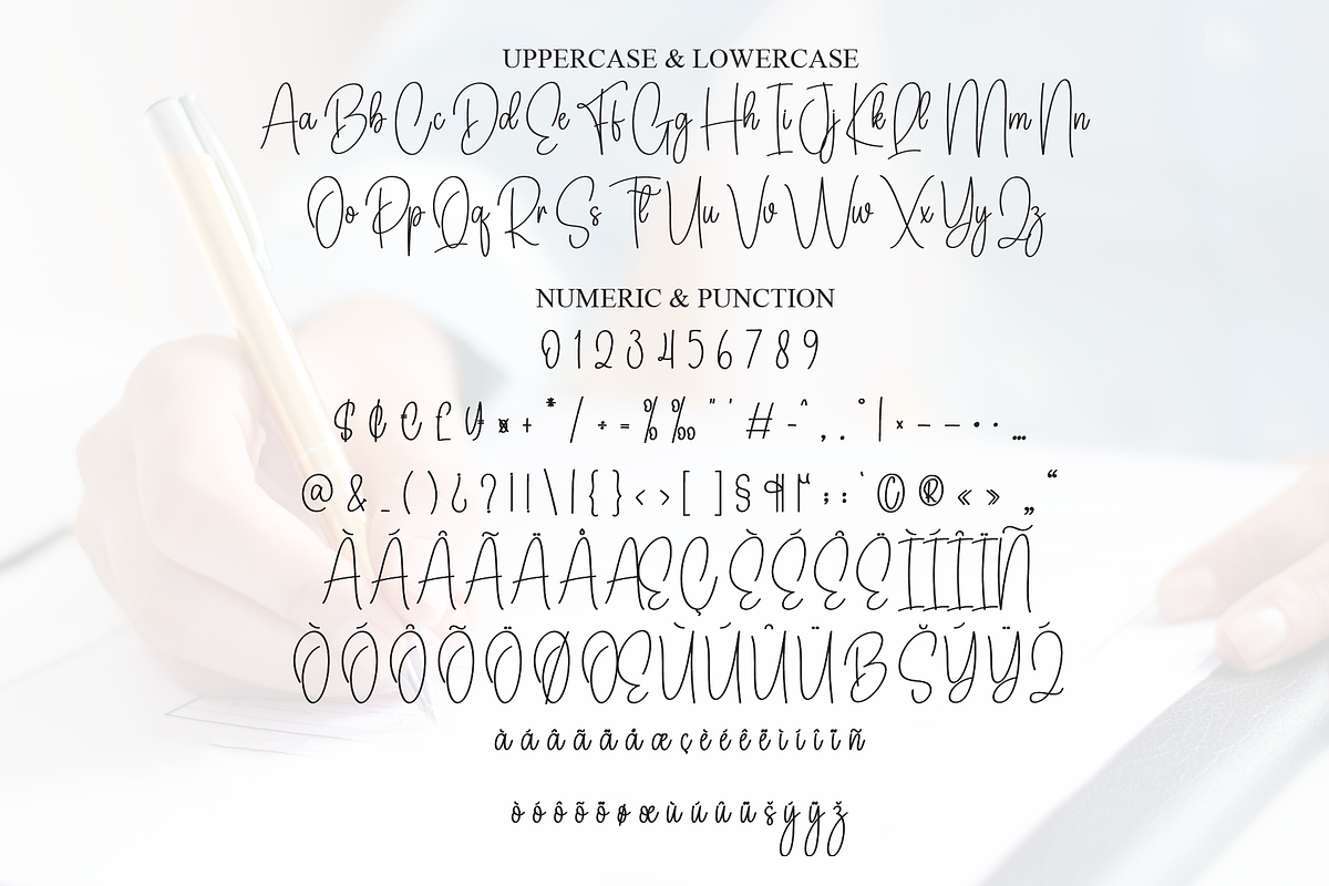 Family Signature | Script Font, a Handwritten Font by Scratchones (Photo 7 of 8)