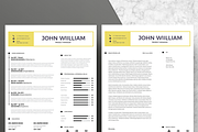 Vol.59 Resume & CV Template, a Resume Template by Hito Graphic (Thumbnail 3 of 8)