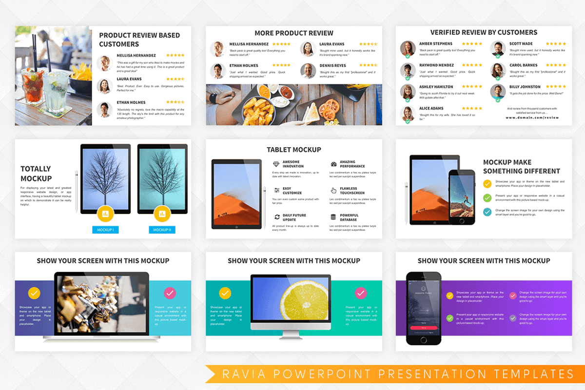 Ravia PowerPoint Presentation, a Presentation Template by Affantjie Photowork (Photo 5 of 9)