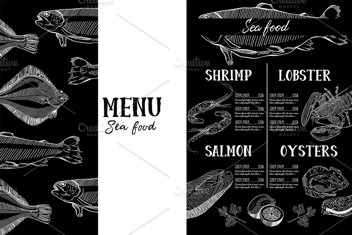 Food Menu Template, a Brochure Template by RichmanStudio (Photo 8 of 12)