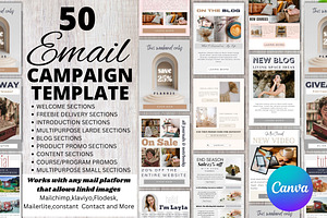 Email Marketing Canva Template