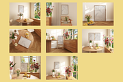 FLOWER POWER | Cottage Frame Mockups, a Poster Template by SoleilHomeMockups (Thumbnail 10 of 10)