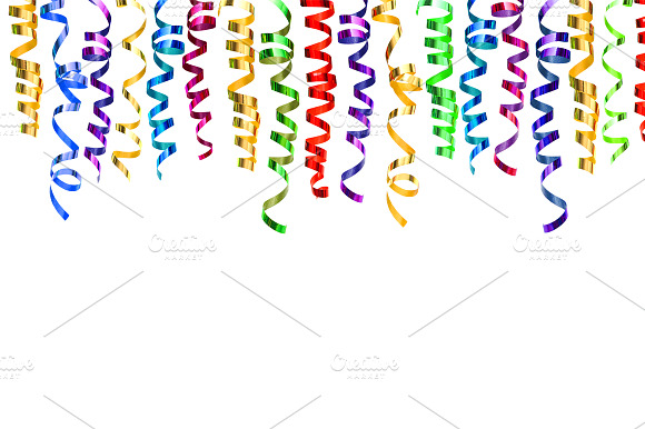 Streamer. Carnival Party Decoration