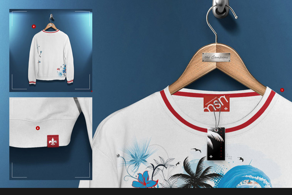 Hoodie / Blouse On 5 Stages Mock-up, a Hoody Mockup by Mocca Mockups Store (Photo 10 of 69)