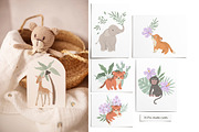 Safari Baby animals illustration, an Animal Illustration by OxanaTally (Thumbnail 5 of 18)