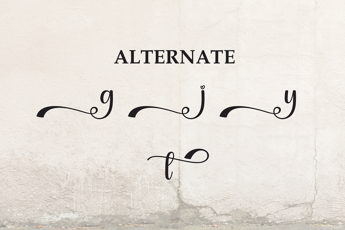 Vintage Lettering | Script Font, a Handwritten Font by Scratchones (Photo 8 of 9)