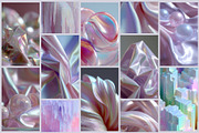 Silk, Crystals & Glitch Collection, an Abstract Photo by AI Petr Creative Agency (Thumbnail 4 of 7)