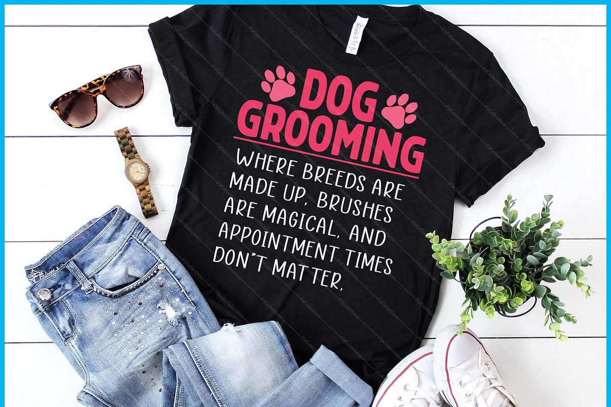 Funny Dog Groomer Joke SVG PNG, a Graphic by Creativeusart (Photo 1 of 4)