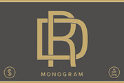 DR Monogram RD Monogram, a Branding & Logo Template by Shuler Studio (Thumbnail 1 of 5)