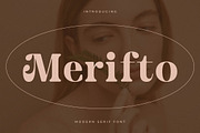 Merifto Modern Serif Font, a Serif Font by Storytype Studio (Thumbnail 1 of 15)
