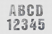 Grey Duct Tape Font, a Sans Serif Font by Handmadefont (Thumbnail 10 of 10)