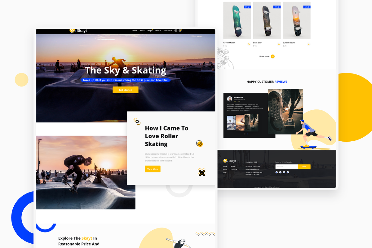 Landing Page Template, a Landing Page Template by Creative Pixel Studio (Photo 2 of 2)