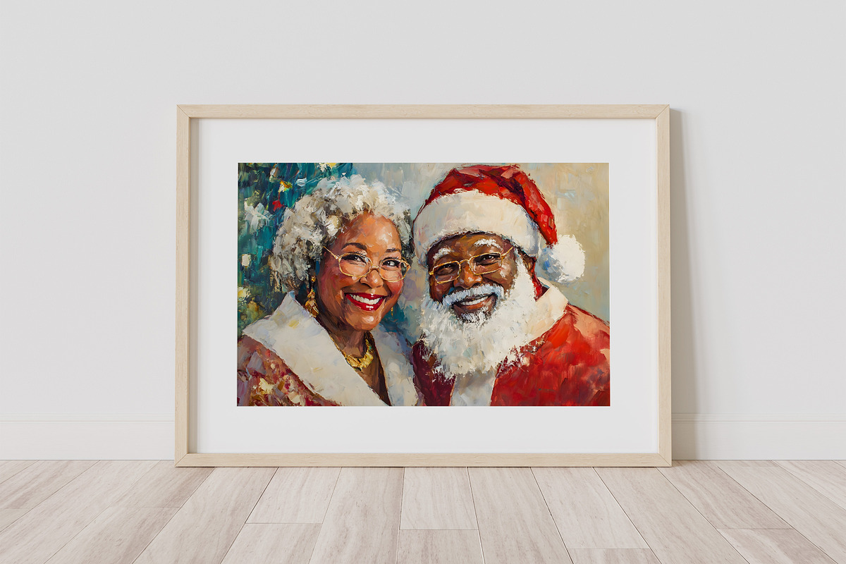 Black Father and Mother of Xmas Art, a Holiday Photo by PrintablesByFranklyn (Photo 6 of 9)