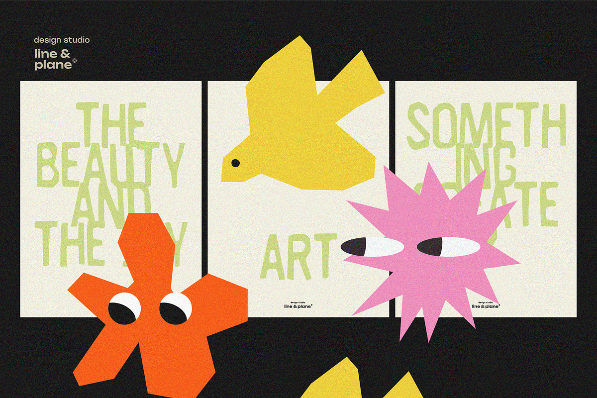 70 Vector Emotions Shapes, an Object Graphic by line & plane