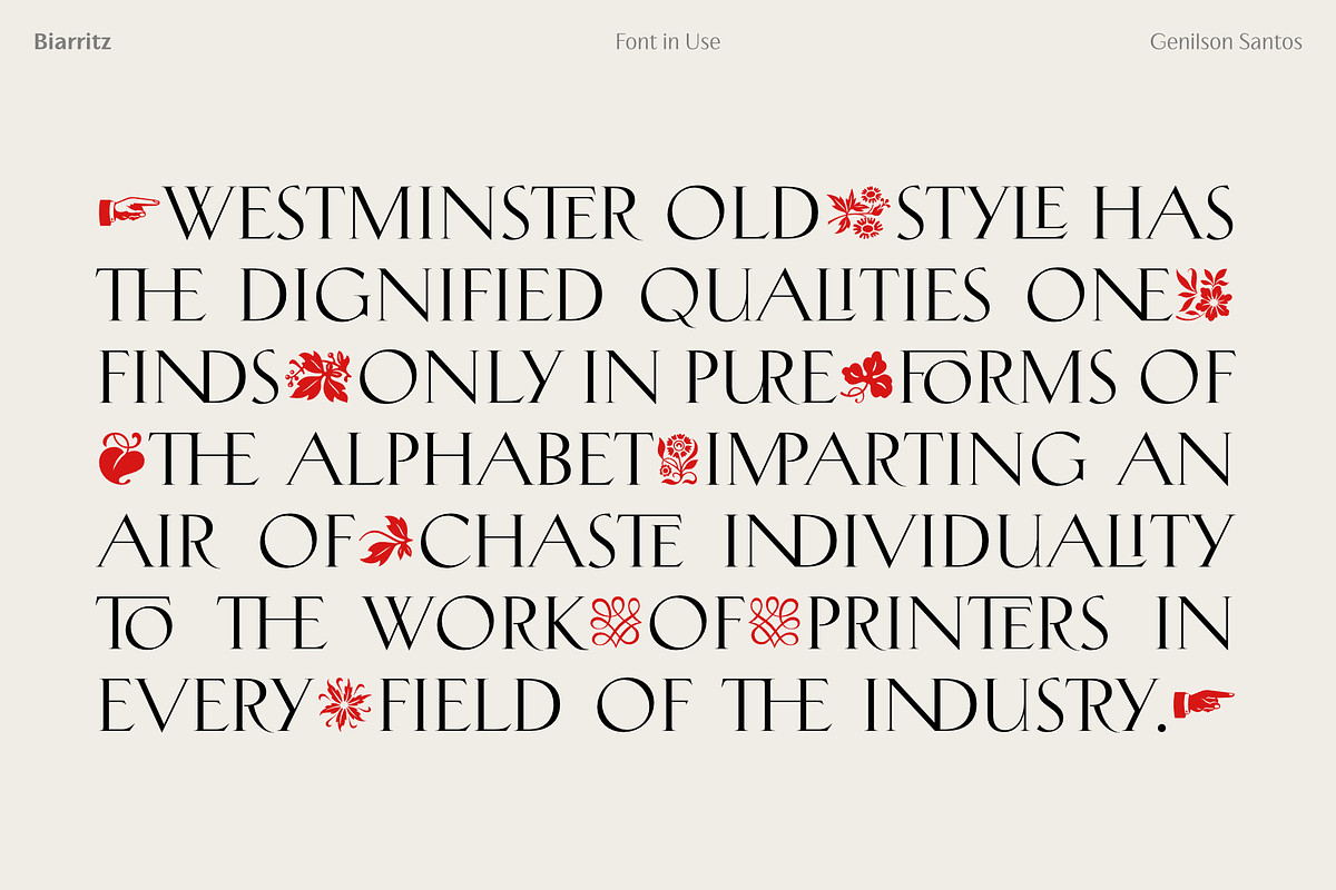 Biarritz Luxury Editorial Serif, a Serif Font by Genilson Santos (Photo 6 of 17)
