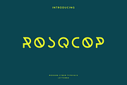 Rosqcop - Modern Futuristic Typeface, a Sans Serif Font by Letterna (Thumbnail 1 of 4)