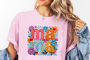 Floral Mama Png Brushstroke Mama Des, an Illustration by Designworld (Thumbnail 2 of 4)