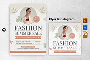 Summer Fashion Instagram Template, a Social Media Template by fashionaddict (Thumbnail 1 of 5)