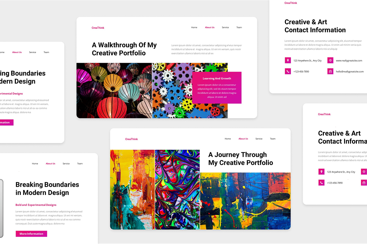 Creative & Art Keynote, a Presentation Template by Annora Studio (Photo 3 of 5)