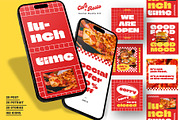 Canva | Restaurant Instagram Kit, a Social Media Template by Jiwstudio (Thumbnail 7 of 14)