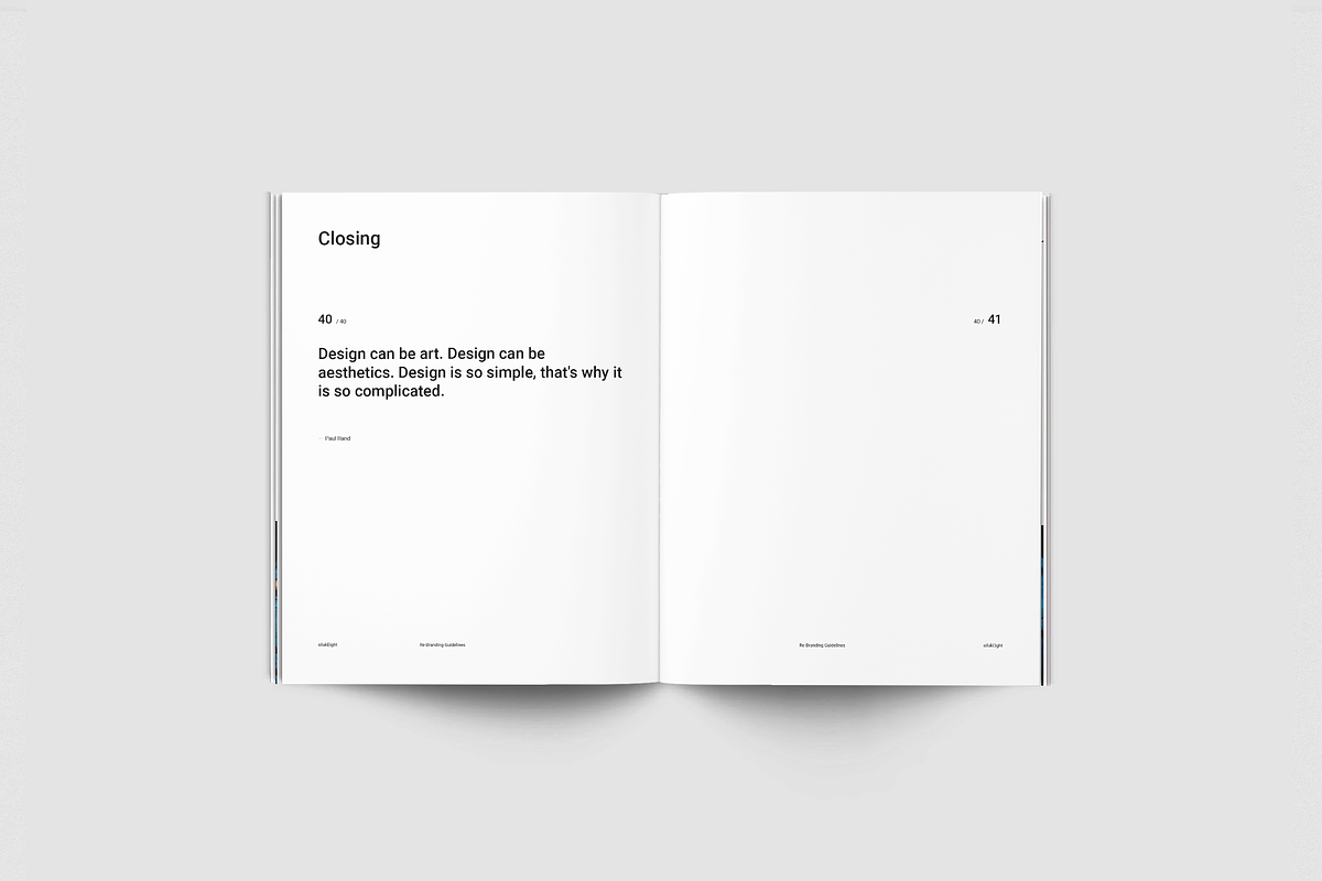 Re-Branding Guidelines, a Brochure Template by silukEight (Photo 16 of 20)