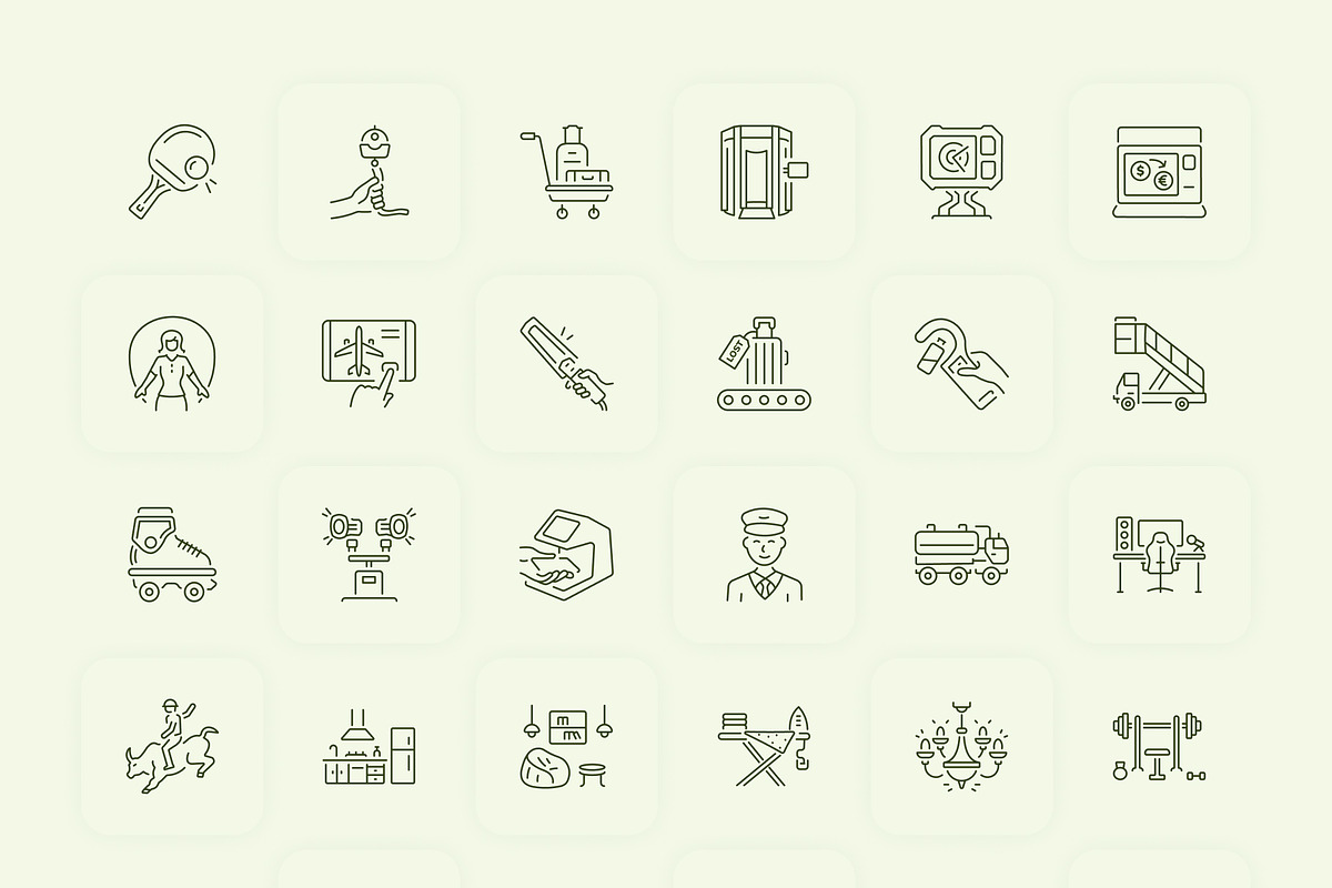 1210 Everyday Icon, an Outline Icon by Prosymbols (Photo 16 of 20)